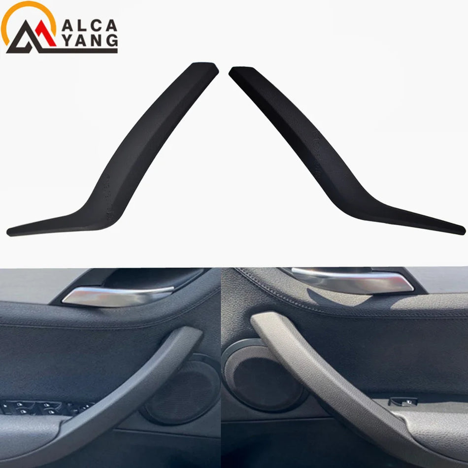 Cubierta de trim de manija de puerta interior negra para BMW X1 E84
