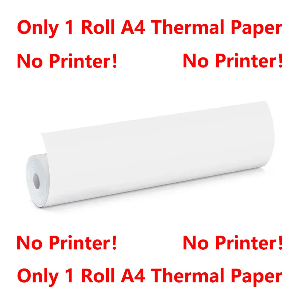 GOOJPRT D210 A4 Thermal Printer &ndash; Bluetooth Printing Only 1 Roll Paper
