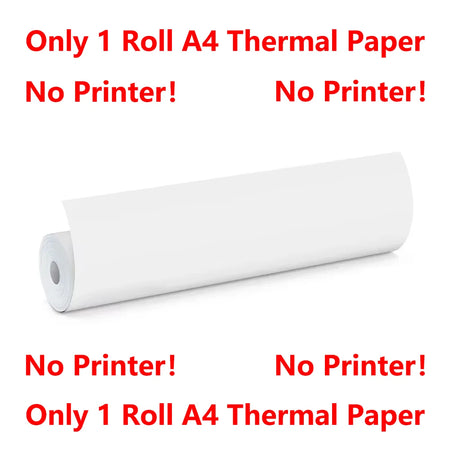 GOOJPRT D210 A4 Thermal Printer &ndash; Bluetooth Printing Only 1 Roll Paper