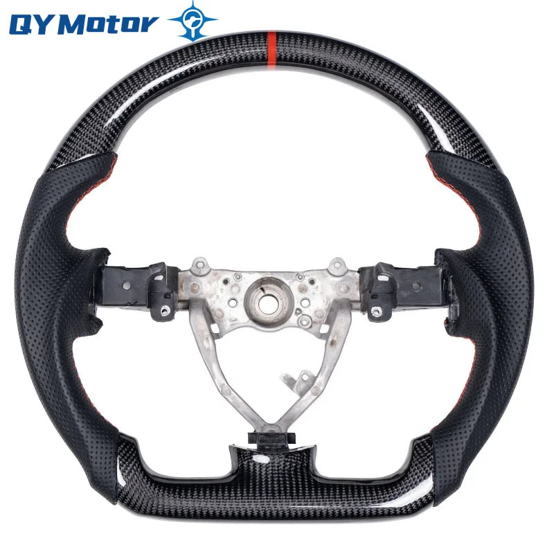 Toyota FJ Cruiser Kierownica z Prawdziwym Włóknem Węglowym i Perforowaną Skórą