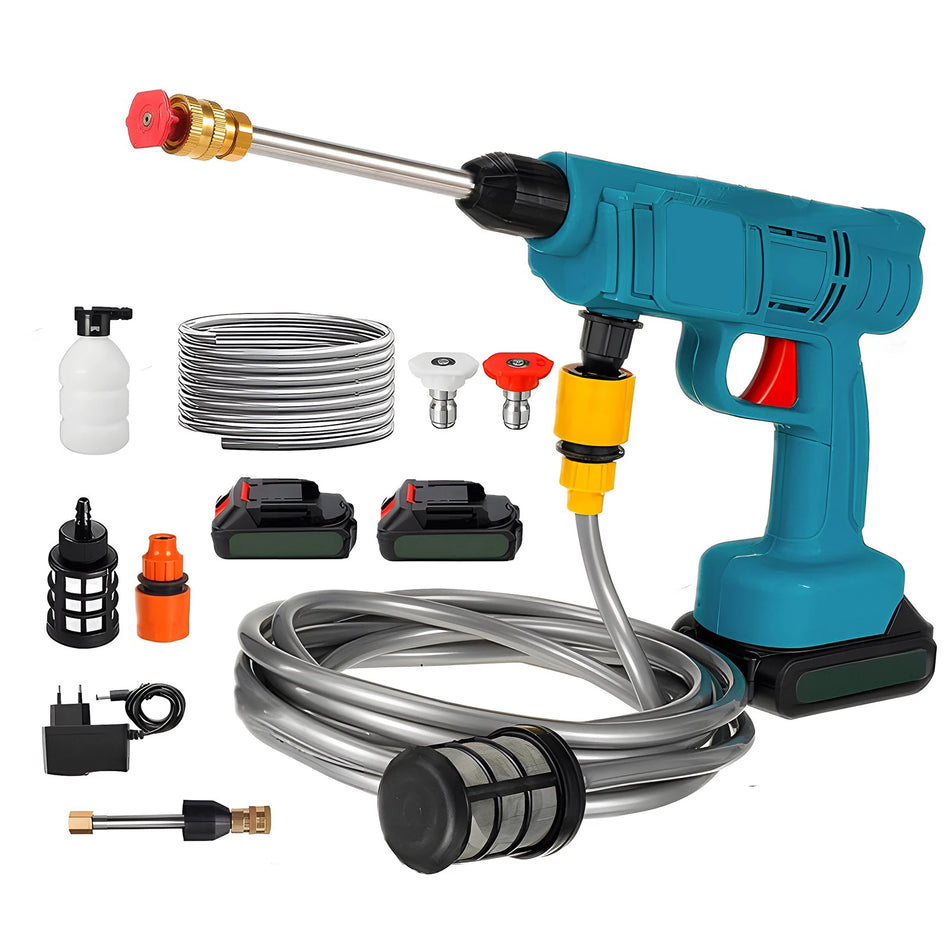 Betuyoo 1000W Kabellose Autowaschpistole – Wiederaufladbarer Akku