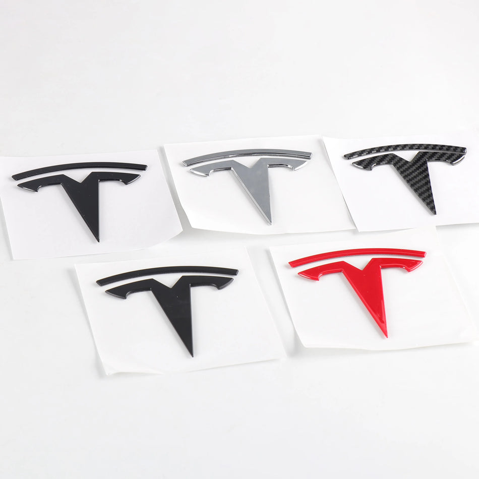 Emblema Adesivo do Capô Frontal para Tesla Model 3 e Model Y
