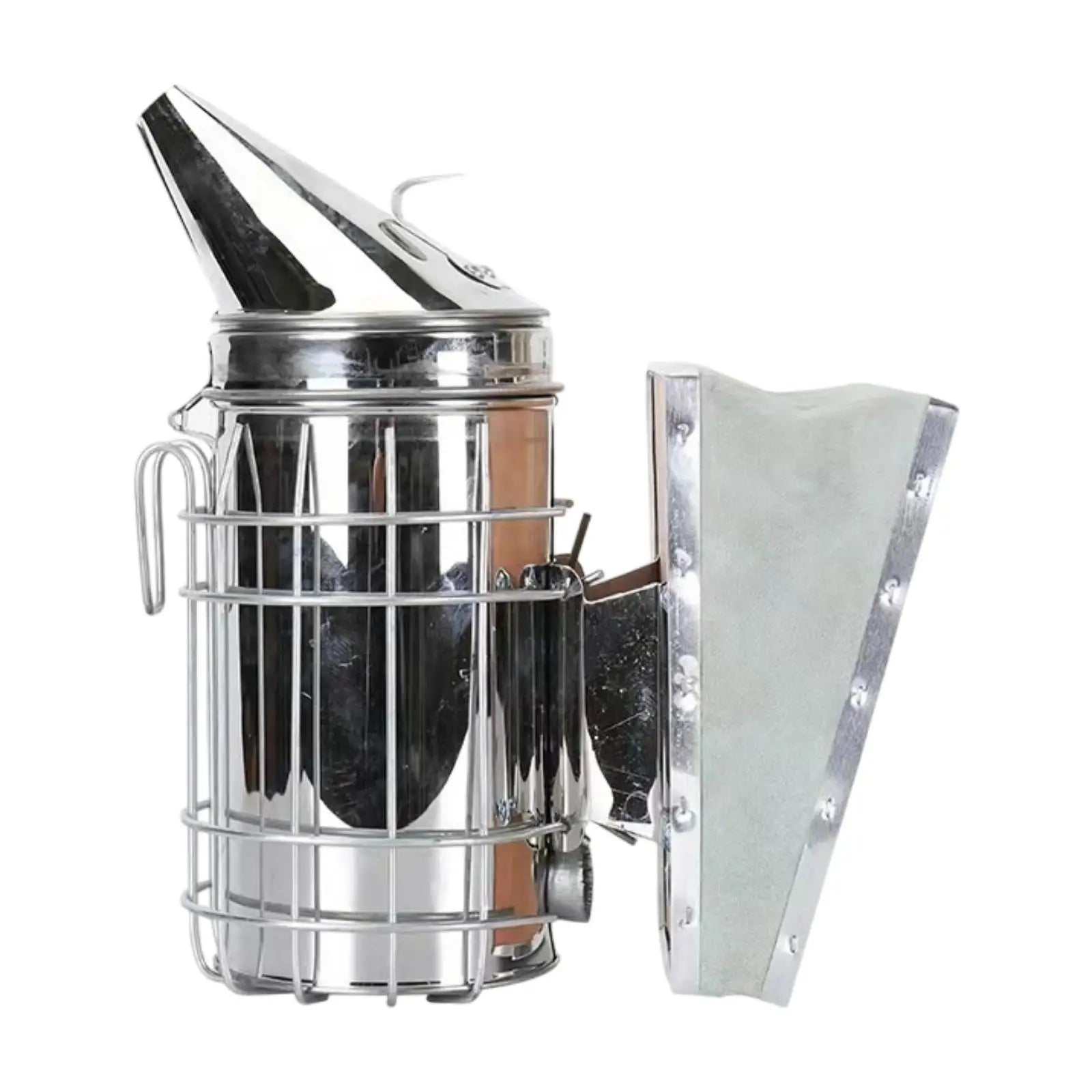 Bee Hive Smoker With Heat Shield &ndash; Sturdy Fogging Machine