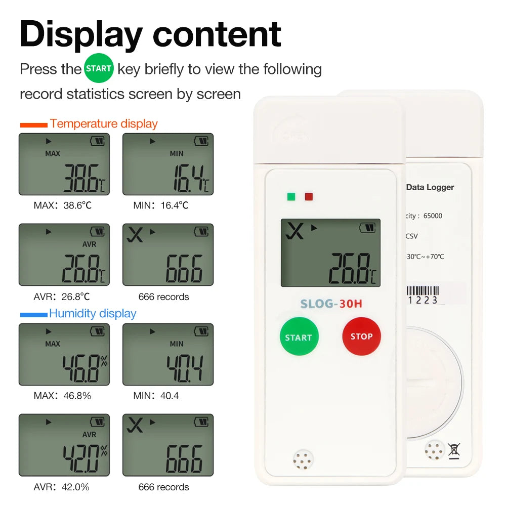 JuanJuan USB Temperature Logger &ndash; Accurate Temperature Humidity Monitoring