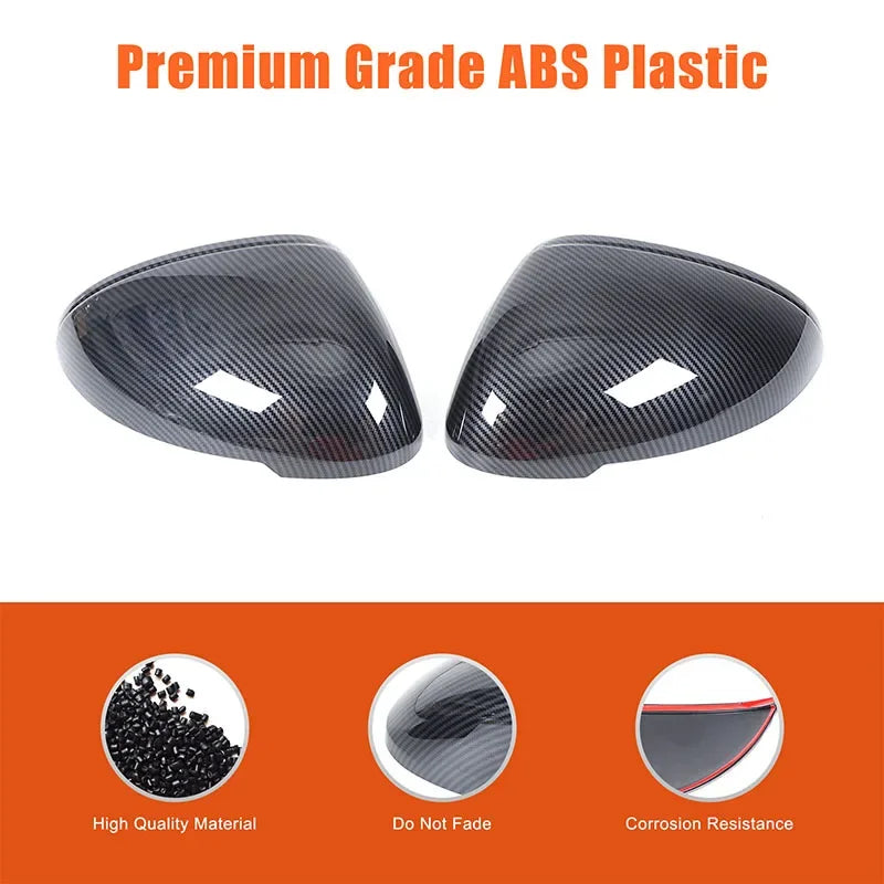 Κάλυμμα Εξωτερικών Καθρεφτών από ABS Carbon για Porsche Macan 2011 2021