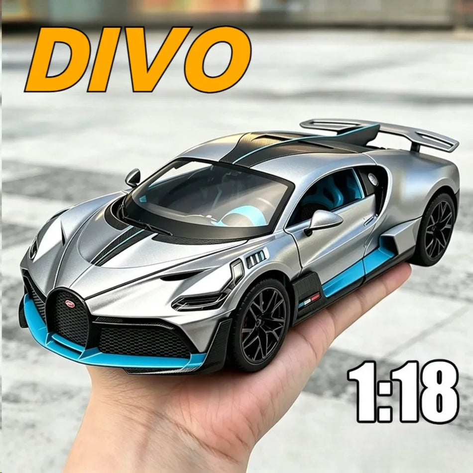 Diecast model avtomobil z zlitinasto karoserijo za Divo 750S Valkyrie