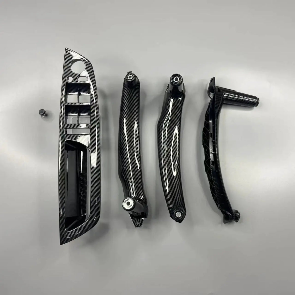LHD RHD 4pcs Set Car Inner Driver Door Window Switch Armrest Cover Pull Handle For BMW X5 X6 E70 E71 E72 2007-2013 by InterCyprus Trading Ltd