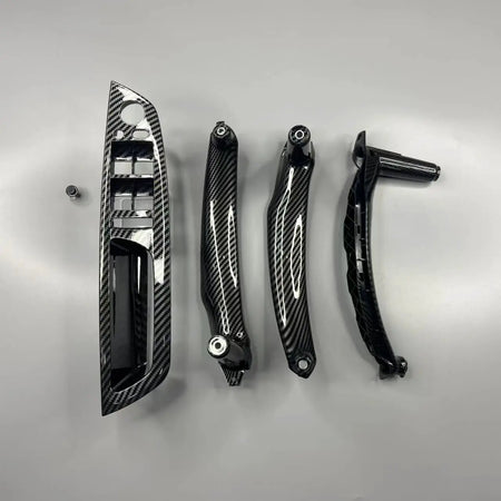 LHD RHD 4pcs Set Car Inner Driver Door Window Switch Armrest Cover Pull Handle For BMW X5 X6 E70 E71 E72 2007-2013 by InterCyprus Trading Ltd