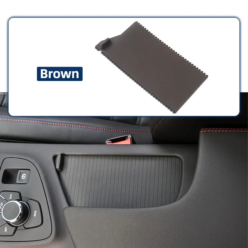 For Buick Regal Center Console Water Cup Holder Slide Roller Blind Cover Curtain Accessories 2009-2015 22743354 Black Coffee by InterCyprus Trading Ltd