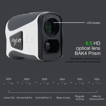 Portable Hunting Outdoor Laser Rangefinder - Flag Lock