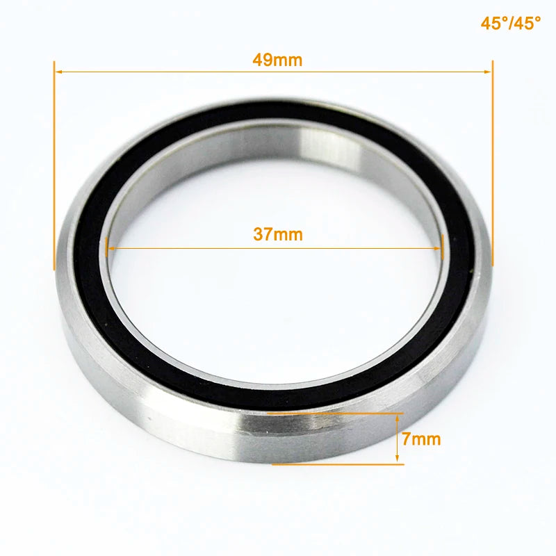 45 Degree Headset Bearing 39-52mm ACB519H8 &ndash; Double Sealed MH-P21 (49mm) / CHINA