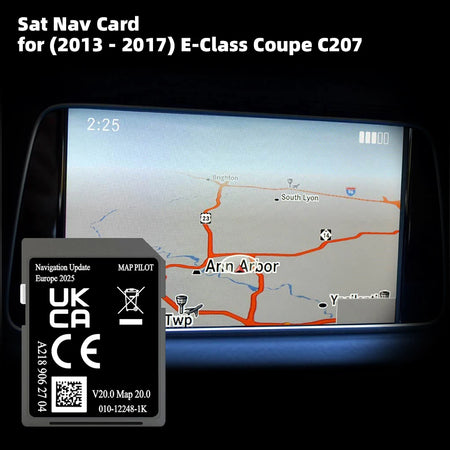 A2189062704 V20 Map SD Card &ndash; 32GB Europe Navigation CHINA / E-Class 2015-2016
