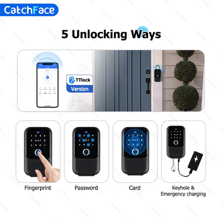 IP65 Wall Mount Key Box K6 &ndash; Fingerprint Access App Control