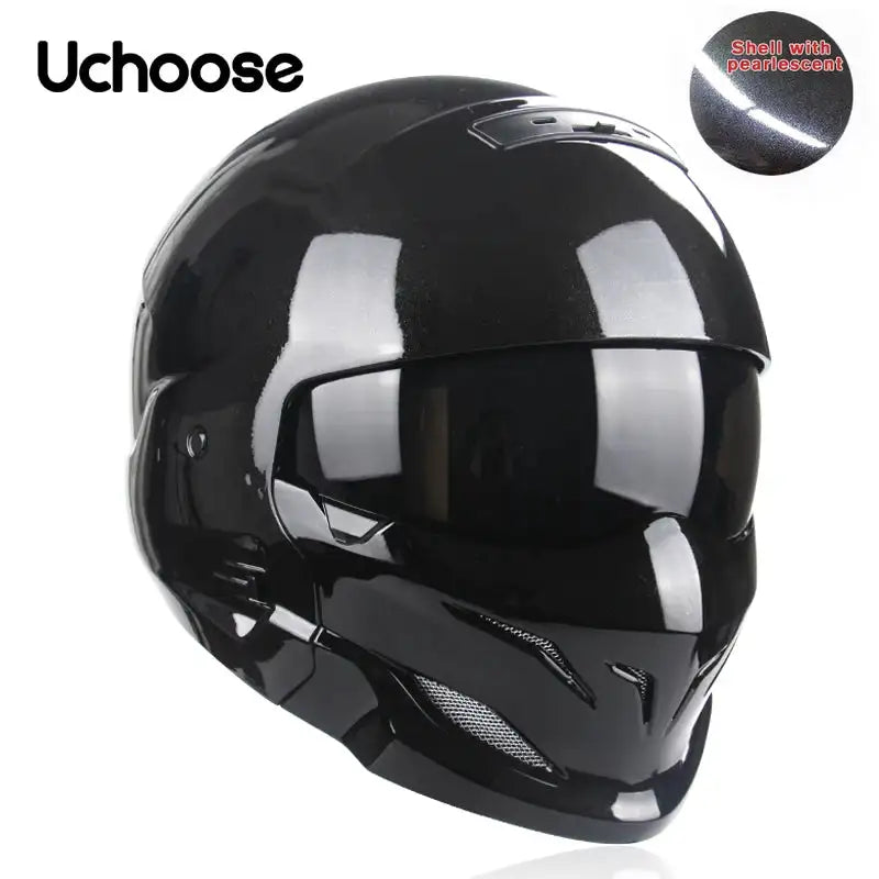 Scorpion Detachable Multi-purpose Full Face Helmet - Predator Design 5 / XXL