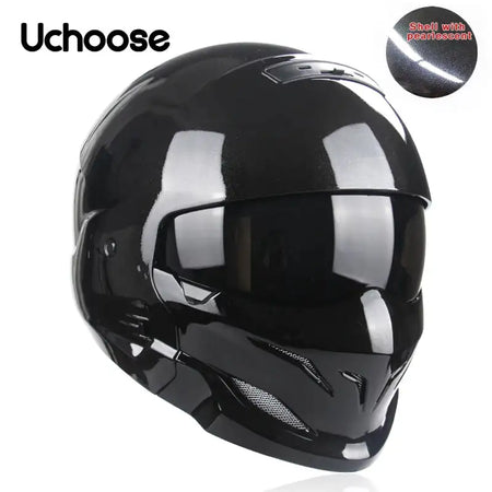 Scorpion Detachable Multi-purpose Full Face Helmet - Predator Design 5 / XXL