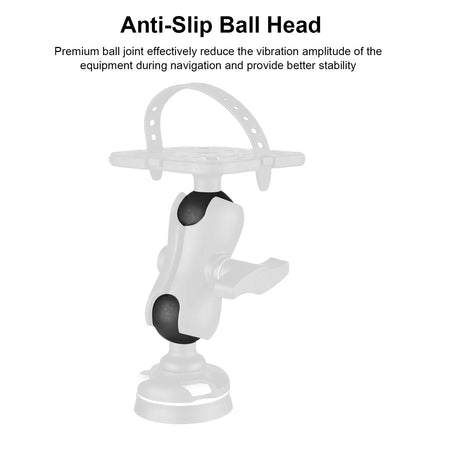Weather Resistant 360&deg; Rotating Fish Finder Holder - Universal Mount for Boats &amp; Kayaks