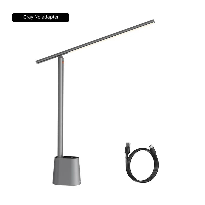 Baseus LED Desk Lamp - Auto Brightness 500lm And Dimmable Grey / CHINA
