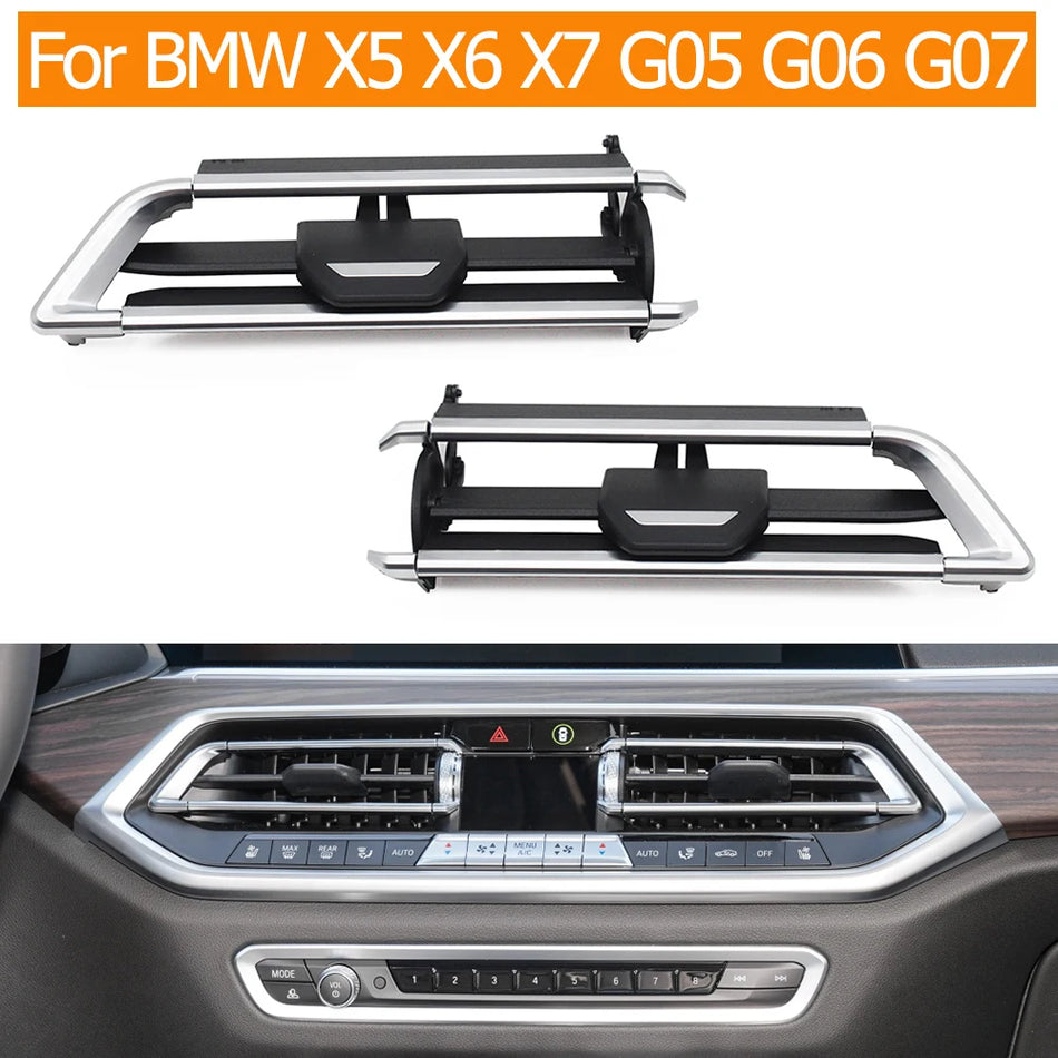 Vent Grille Repair Kit for BMW X5 X6 X7 Series Dashboard Air Conditioning Outlet Grille PC ABS