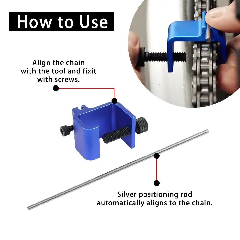 Chain Alignment Tool Quick Accurate Alignment Tool Universal for Motorcycle ATV Bike Sprocket Sport Dirt Bike by InterCyprus Trading Ltd