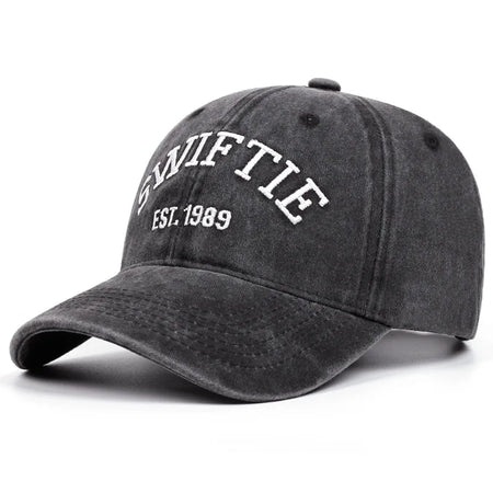 Vintage 1989 Embroidery Baseball Cap - Unisex Cotton Dad Hat