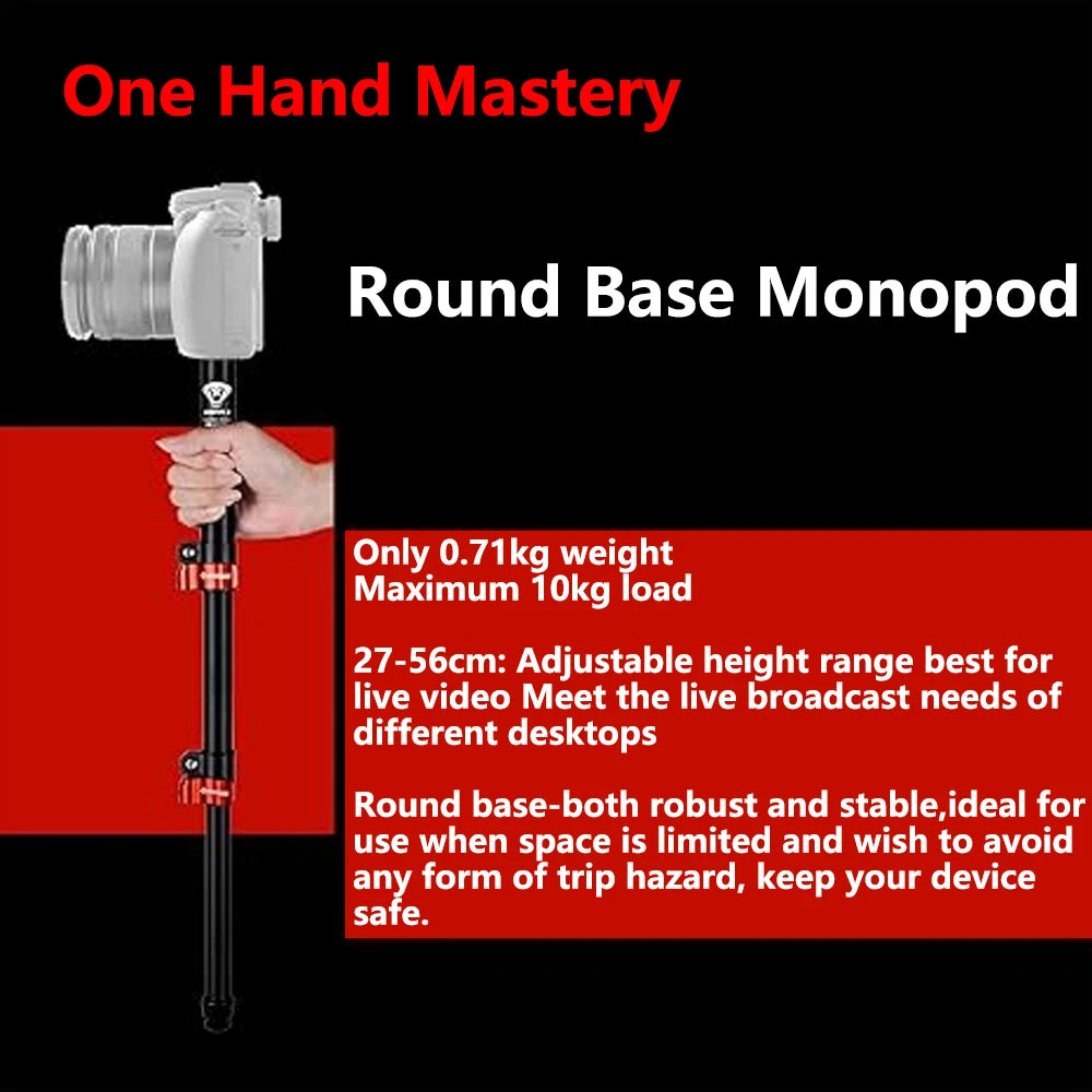 IFOOTAGE Cobra2 RB-A200 Tabletop Monopod &ndash; 10kg Payload