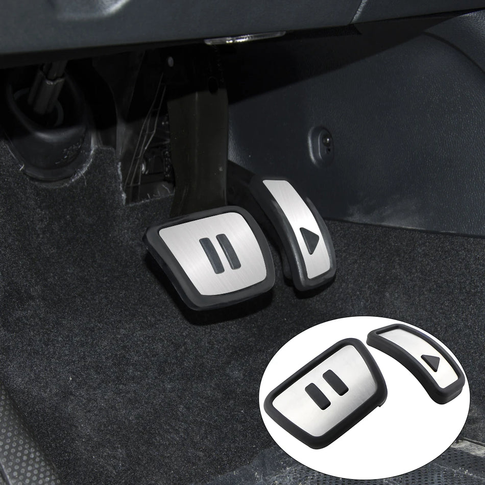 Σετ Καλυμμάτων Πεντάλ για Volkswagen ID6 από Ανοξείδωτο Χάλυβα και Λάστιχο με Αντιολισθητική Επιφάνεια για ID6 Cross ID3 ID4 ID5 2020 έως 2023