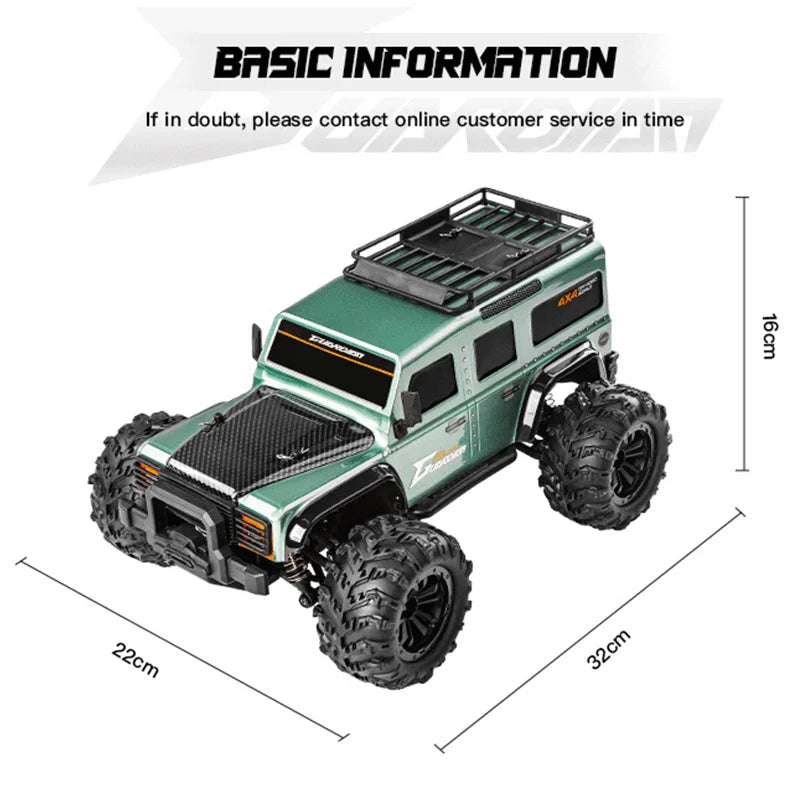 G2201 1/16 RC Car &ndash; 4WD Off Road High Speed Toy For Kids