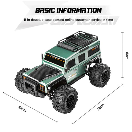 G2201 1/16 RC Car &ndash; 4WD Off Road High Speed Toy For Kids