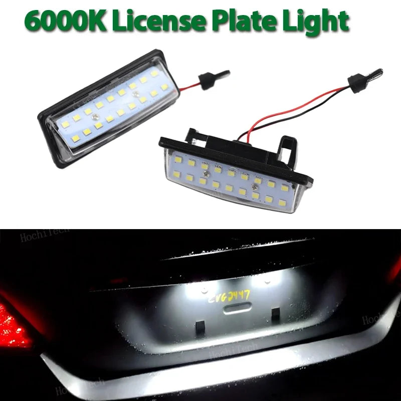 LED numerio apšvietimo lemputės 3528 SMD Nissan TEANA J31 J32 Maxima