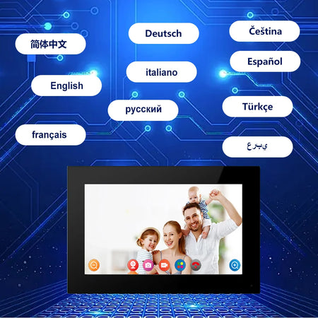 Tuya 7Inch Video DoorPhone Intercom &ndash; HD Night Vision