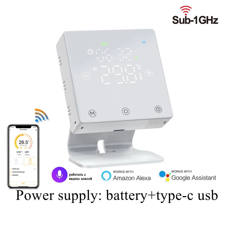 WBG833 8-Hub Controller &ndash; Smart WIFI Thermostat For Heating T8W