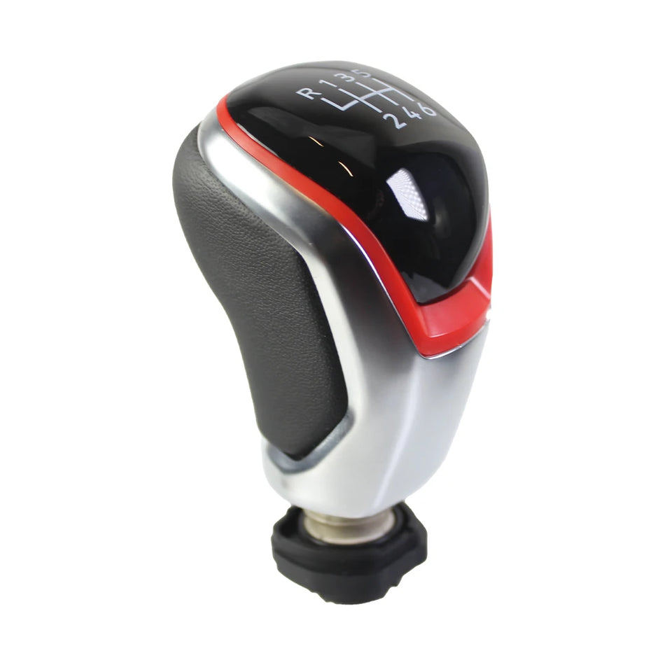 Vaihteenvaihtokahva Volkswagen Caddy Polo Tiguan 5/6-vaihteinen punainen ja sininen, sopii 2022-2024 ajoneuvoille