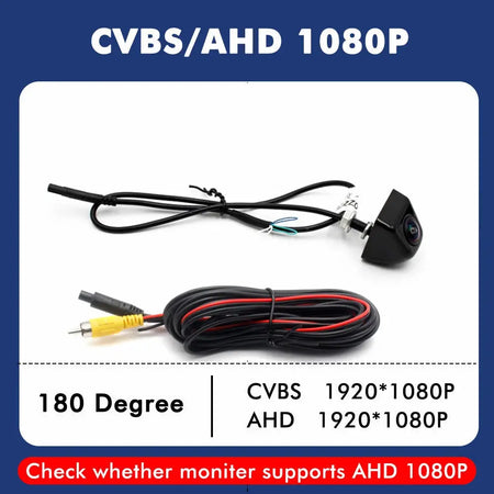 SMARTOUR AHD 1296*1080P 180 Degree CCD Fisheye Lens Starlight Night Vision Vehicle Front / Rear View Camera Car Reverse Camera by InterCyprus Trading Ltd