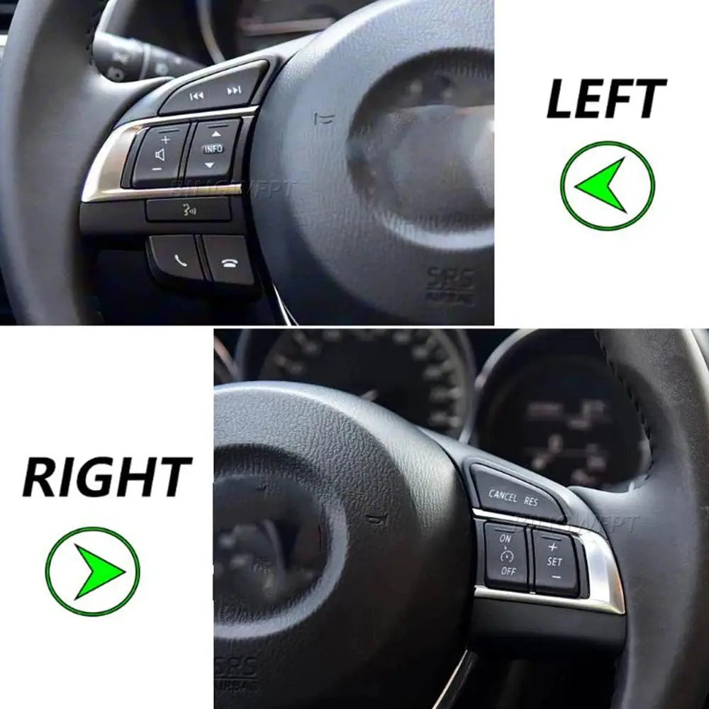 Multifunction Steering Wheel Button Audio Bluetooth Cruise Control Switch For Mazda CX-5 CX5 KE 12-15 For Mazda 3 Axela 14-16 by InterCyprus Trading Ltd