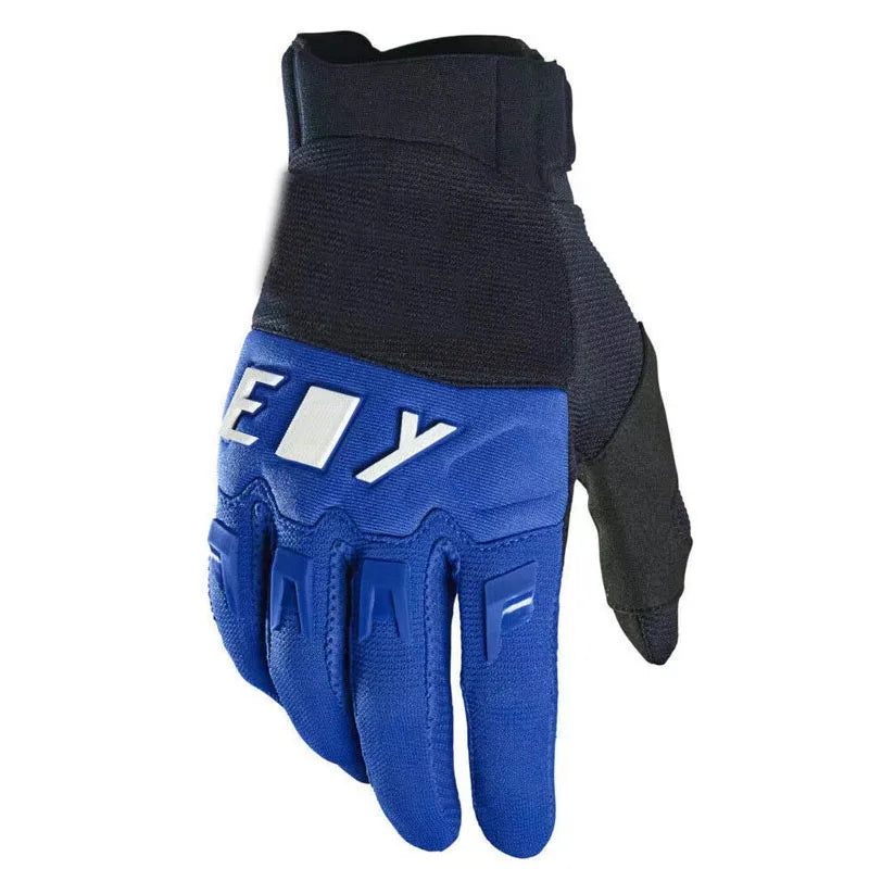 Перчатки для велоспорта с полными пальцами в стиле MTB для езды в любую погоду, изготовленные из полиэстера, с подкладкой для комфорта