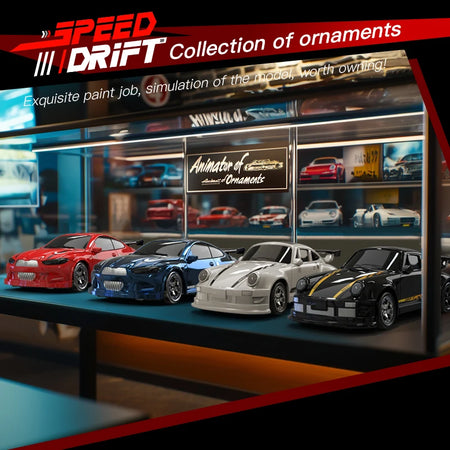 Teranty KF20 1:64 Scale Drift RC Car - Remote-Controlled Four-Wheel Racer