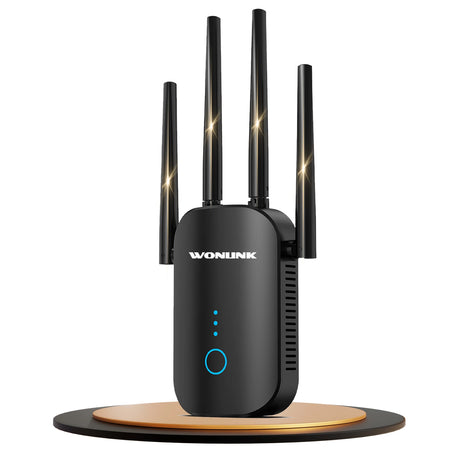 Wonlink 1200Mbps WiFi Repeater - UK Plug Dual Band Extender