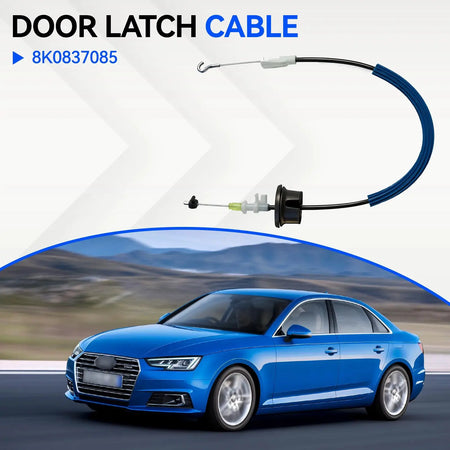 Front Door Lock Latch Actuator Release Cable for Audi A4 B8 S4 Avant Quattro A4Q A5 2009 2010 2011 2012 New 8K0837085 8K0837085A by InterCyprus Trading Ltd
