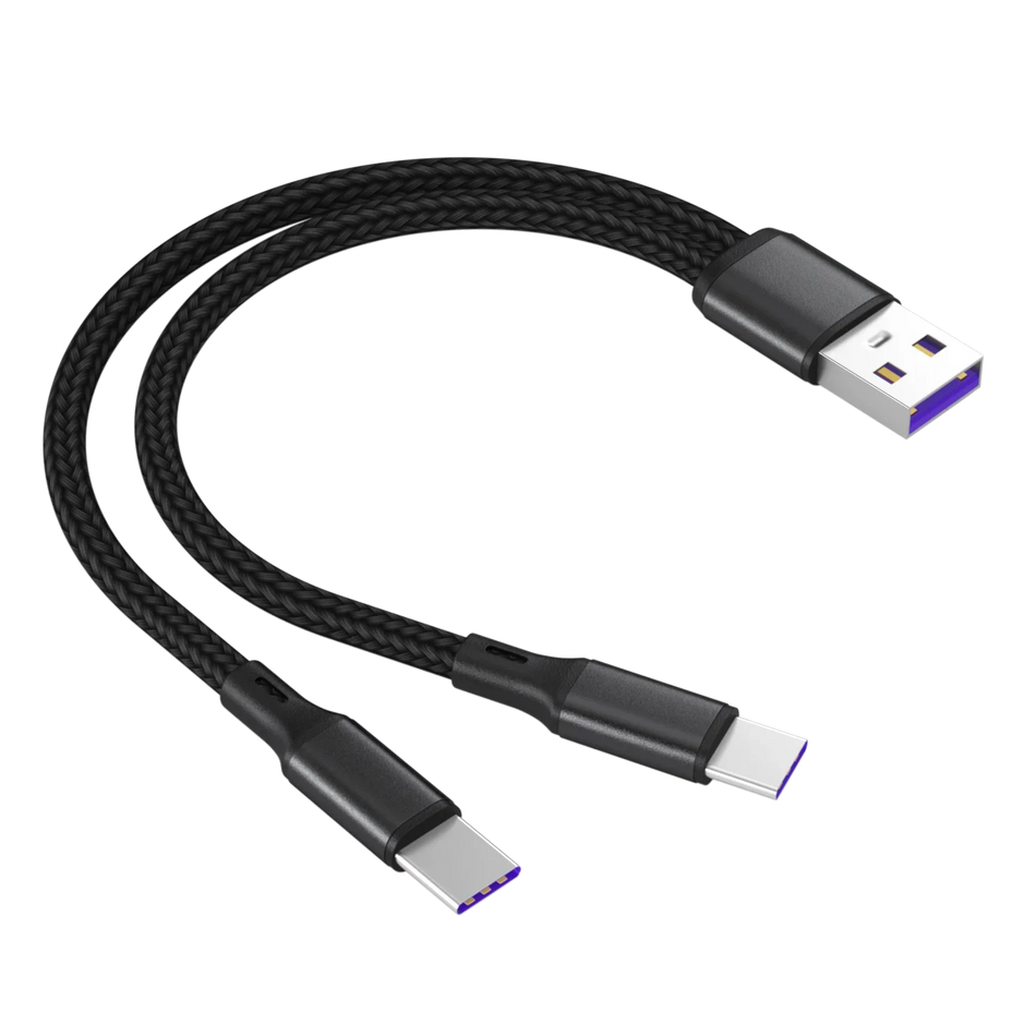 Opansten USB C 2-In-1 Micro Fast Charge Cable &ndash; 5A Fast Charge