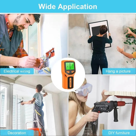 5 In 1 Screw Detector Sensor Wall Scanner &ndash; LCD Display