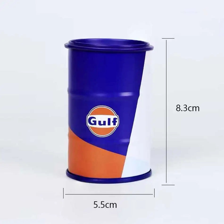 Iron Mini Oil Drum Model &ndash; Unique Desktop Decoration for War Games I