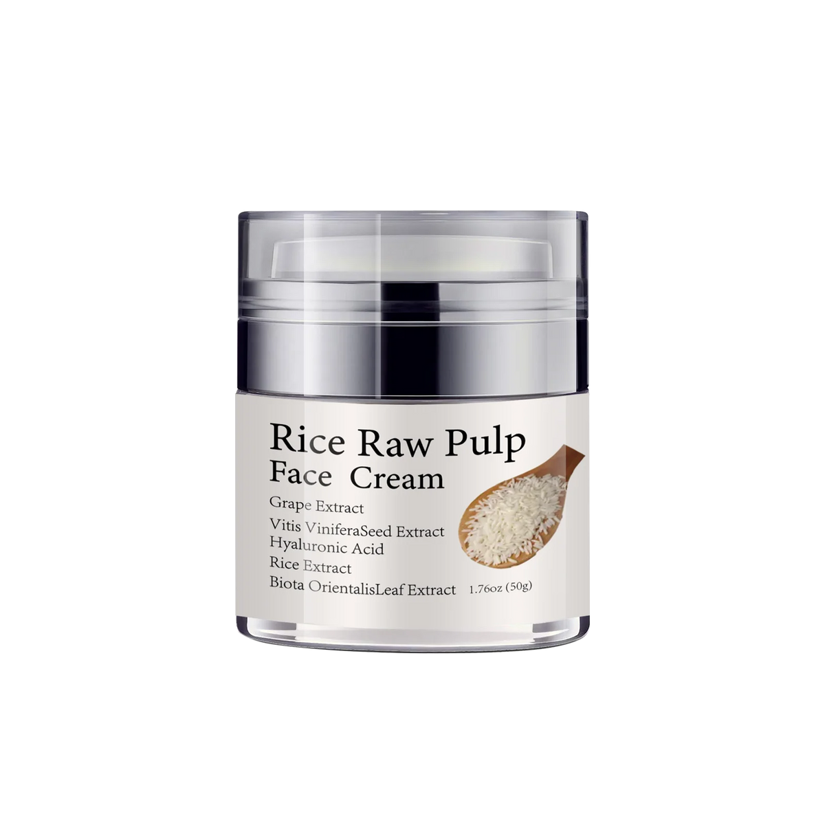 Rice Milk Moisturizing Cream &ndash; Brightening Anti-Aging Formula WHITE