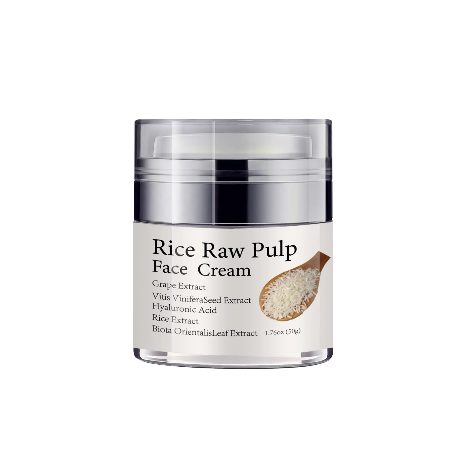 Rice Milk Moisturizing Cream &ndash; Brightening Anti-Aging Formula WHITE