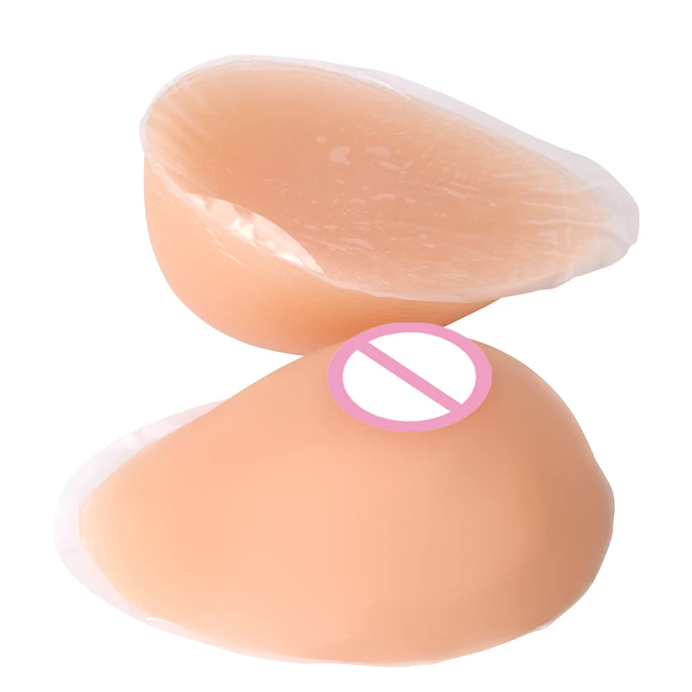 Self Adhesive Silicone Breast Forms &ndash; Realistic Chest Look