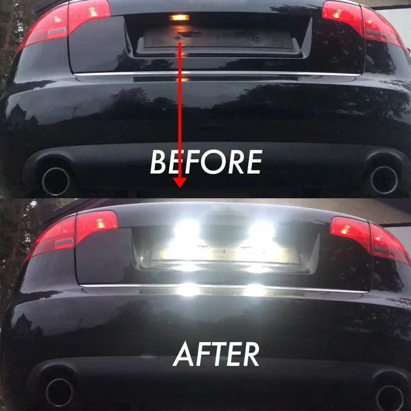 LED numura zīmes apgaismojums ar Canbus Volvo S60 II 2011-2018