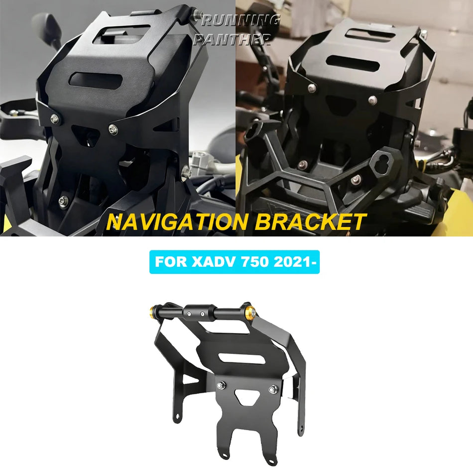 CNC alumīnija tālruņa turētājs stends Honda XADV750 2021-2025