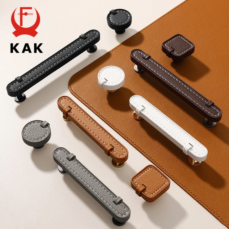 Siyah Dana Derisi Dolap Kolları Çinko Çekme Kolları