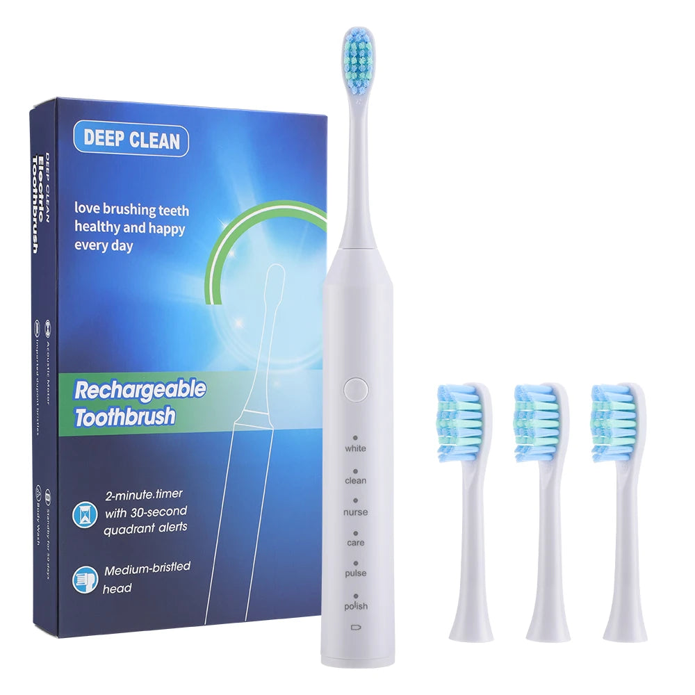 Hailicare Electric Toothbrush &ndash; Long Battery Life Whitening Type C--Toothbrush