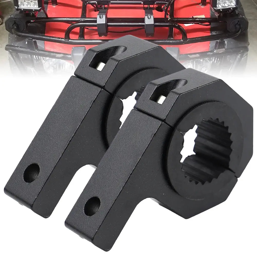 LED Light Bar Mounting Bracket Kit for 1"/1.5"/1.75"/2" Universal Aluminum ATV UTV Off-Road Motorcycle Truck Whip Light Mount by InterCyprus Trading Ltd
