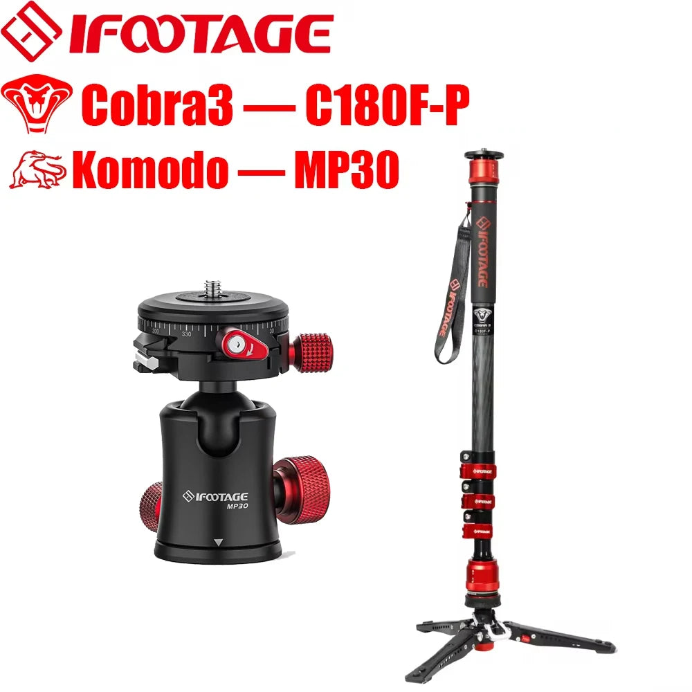 IFOOTAGE Cobra 3 C180F-P MP3O &ndash; High Payload 17.64 Lbs C180F-P add MP30 / CHINA